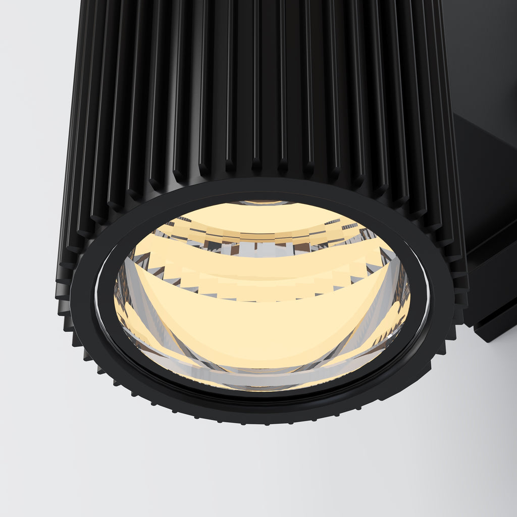Lampa ścienna Outdoor Rando IP54 2xE27 O419WL-02B | Czarny