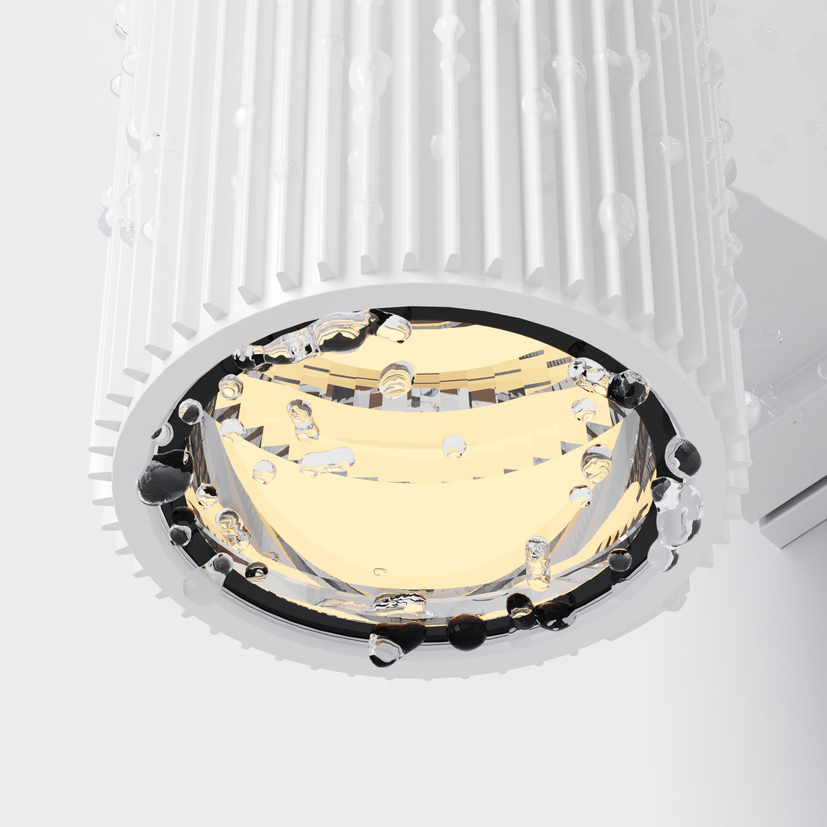 Lampa ścienna Outdoor Rando IP54 2xE27 O419WL-02W | Biały