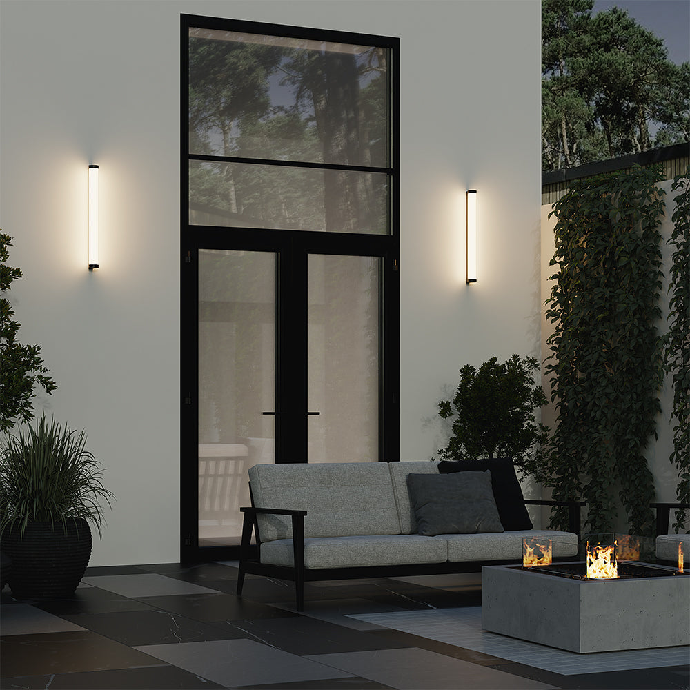 Lampa ścienna Outdoor Rounge IP54 x O482WL-L16B3K | Czarny