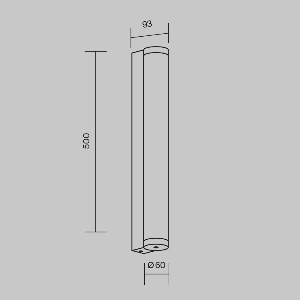 Lampa ścienna Outdoor Rounge IP54 x O482WL-L16B3K | Czarny