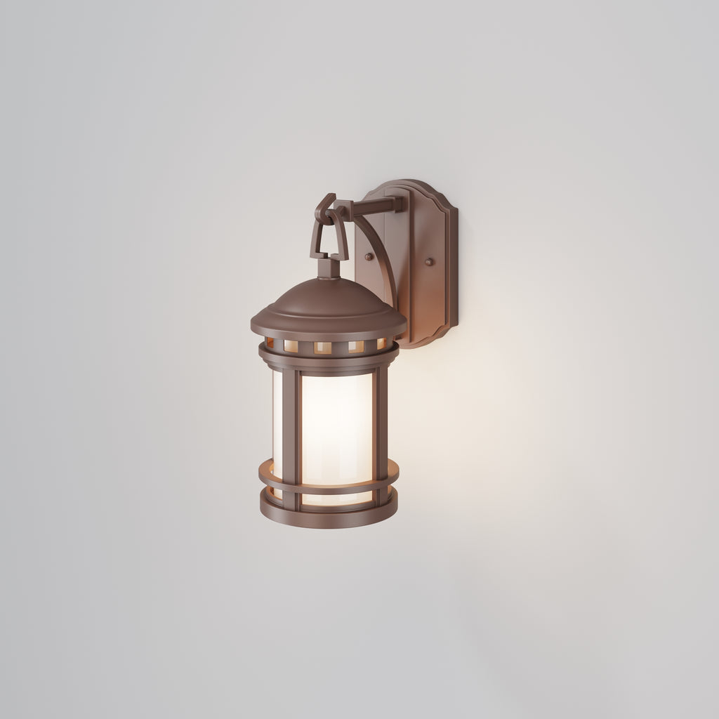Lampa ścienna Outdoor Salamanca IP44 1xE27 O031WL-01BR | Brązowy