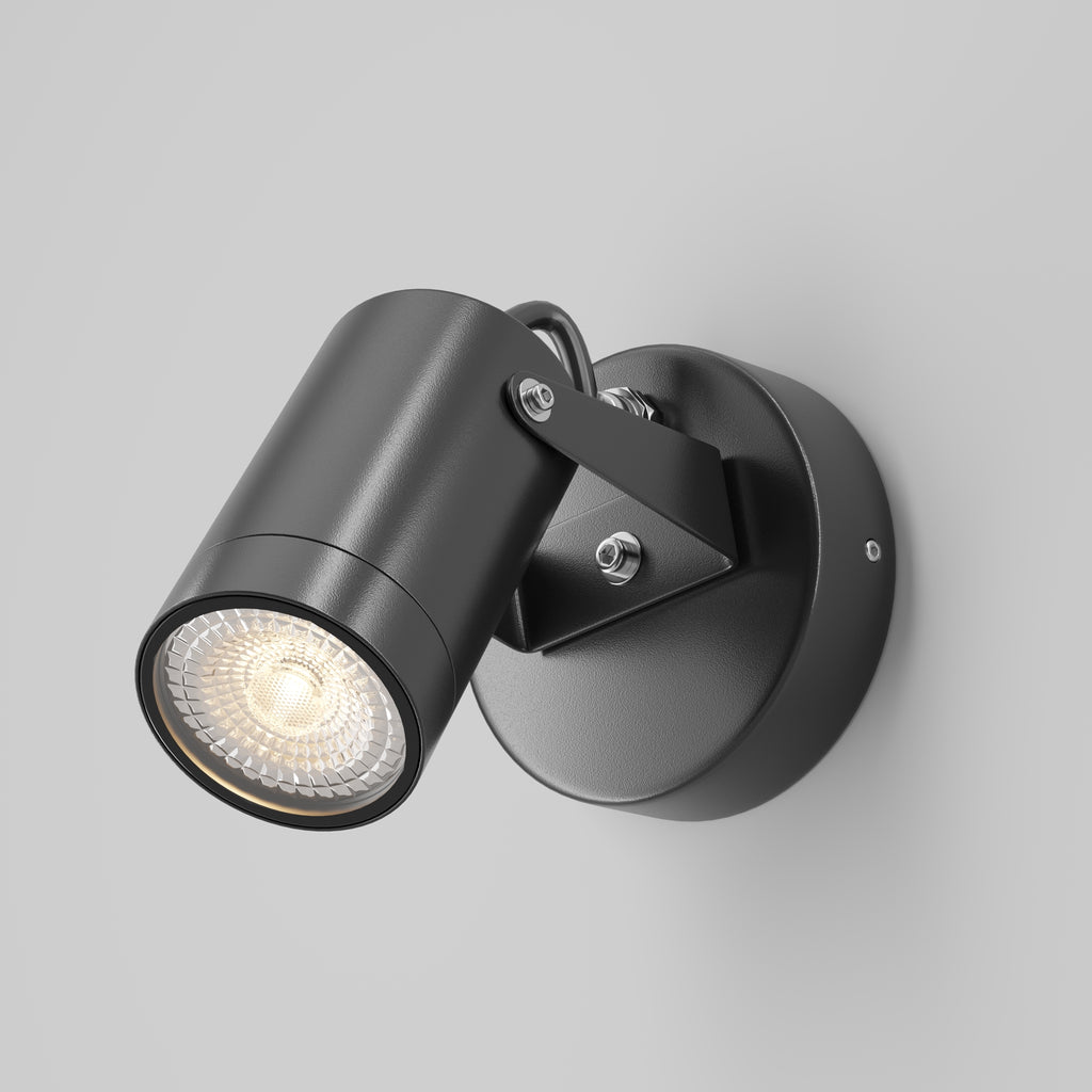 Lampa ścienna Outdoor Scope IP65 1xGU10 O025WL-01B | Czarny