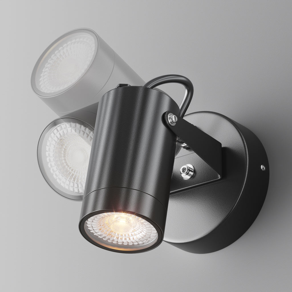 Lampa ścienna Outdoor Scope IP65 1xGU10 O025WL-01B | Czarny