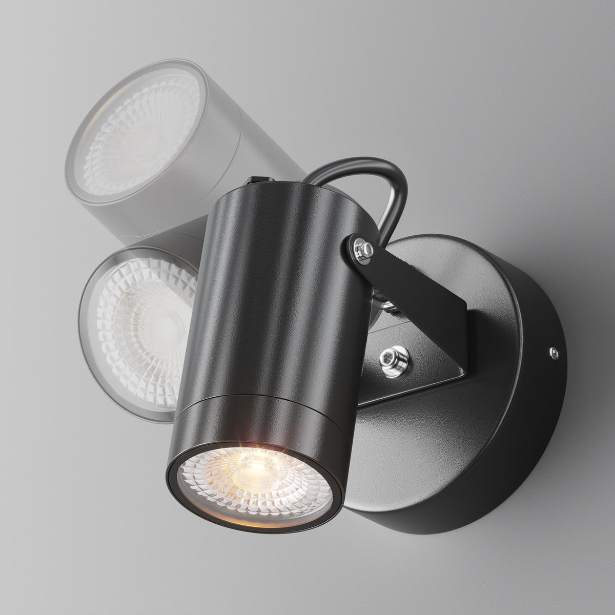 Lampa ścienna Outdoor Scope IP65 1xGU10 O025WL-01B | Czarny