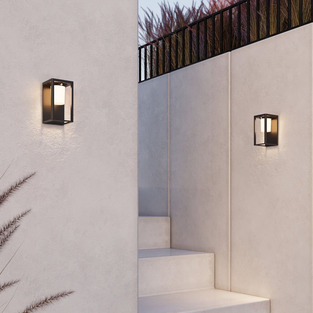 Lampa ścienna Outdoor Shatter IP54 x OSL457WL-L2GF3K | Grafit