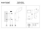 Lampa ścienna Outdoor Stock IP44 x O446WL-L7GF3KSR | Grafit