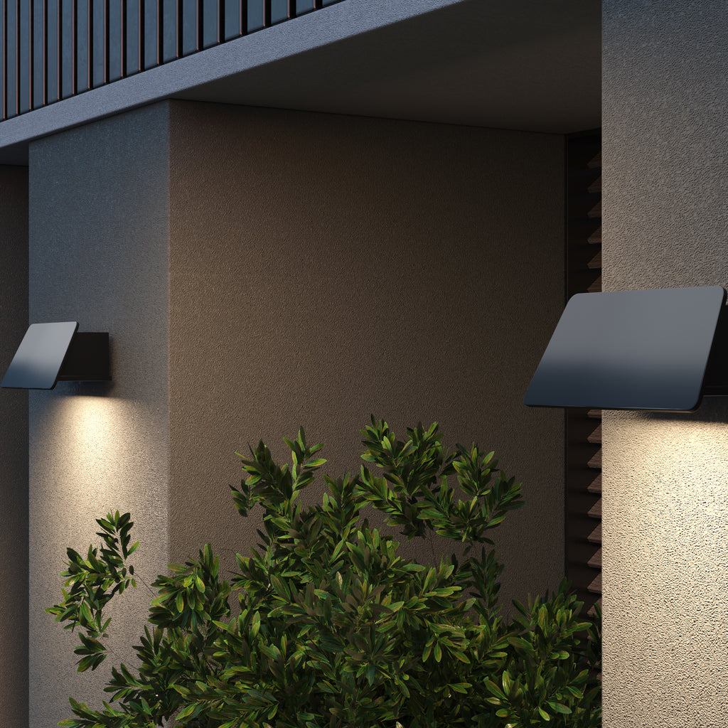 Lampa ścienna Outdoor Trupp IP54 x O429WL-L6GF3K | Grafit