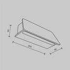 Lampa ścienna Outdoor Trupp IP54 x O429WL-L6GF3K | Grafit