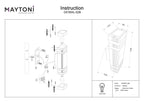 Lampa ścienna Outdoor Unter den Linden IP54 2xE27 O578WL-02B | Czarny