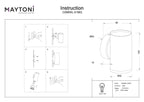 Lampa ścienna Technical FOCUS S IP20 1xGU10 C068WL-01MG | Matowe złoto