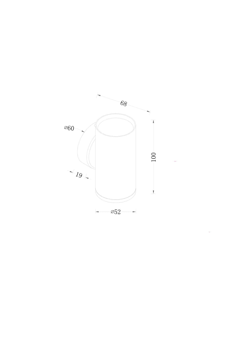 Lampa ścienna Technical FOCUS S IP20 1xGU10 C068WL-01W | Biały