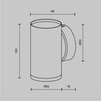 Lampa ścienna Technical FOCUS S IP20 1xGU10 C068WL-01W | Biały