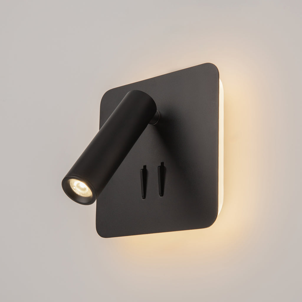 Lampa ścienna Technical Ios 176 IP20 x C175-WL-01-6W-B | Czarny