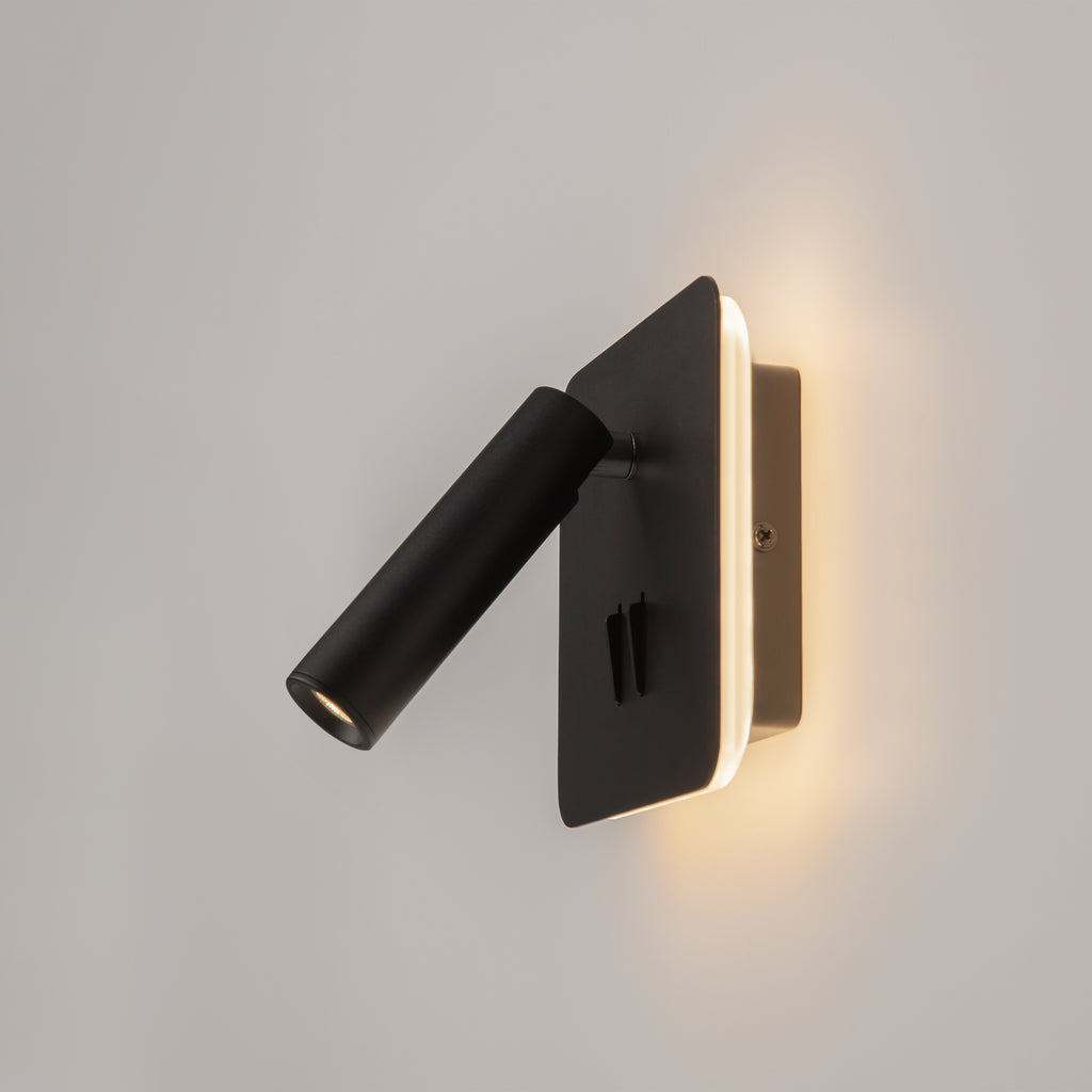 Lampa ścienna Technical Ios 176 IP20 x C175-WL-01-6W-B | Czarny