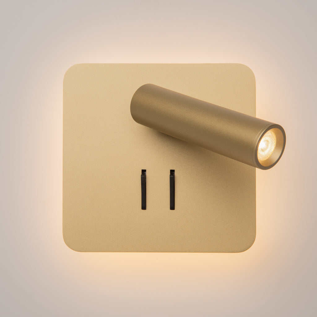 Lampa ścienna Technical Ios 176 IP20 x C175-WL-01-6W-MG | Matowe złoto