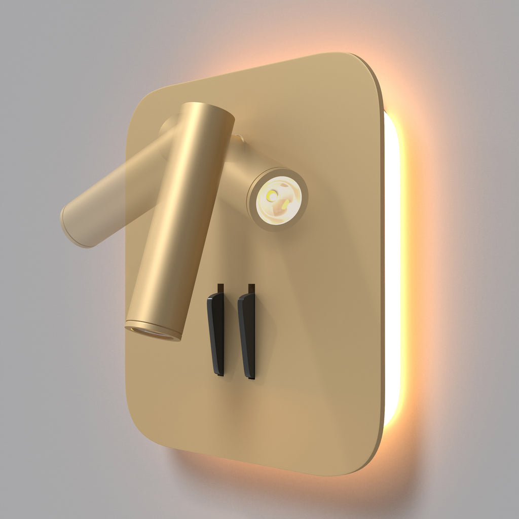 Lampa ścienna Technical Ios 176 IP20 x C175-WL-01-6W-MG | Matowe złoto