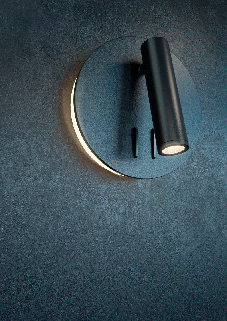 Lampa ścienna Technical Ios 176 IP20 x C176-WL-01-6W-B | Czarny