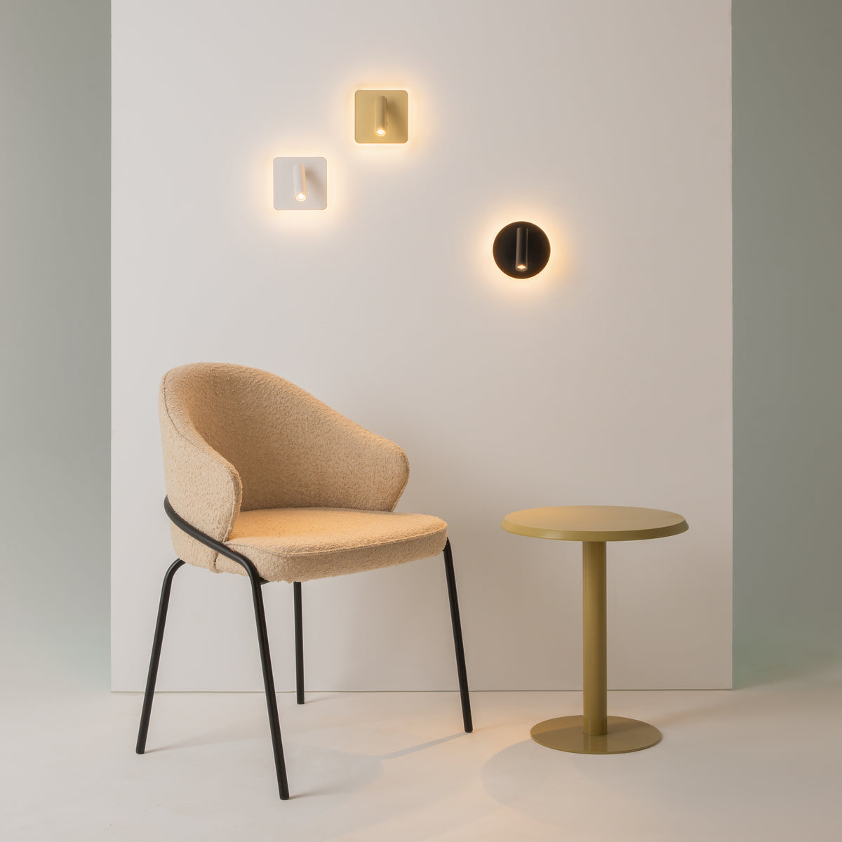 Lampa ścienna Technical Ios 176 IP20 x C176-WL-01-6W-MG | Matowe złoto