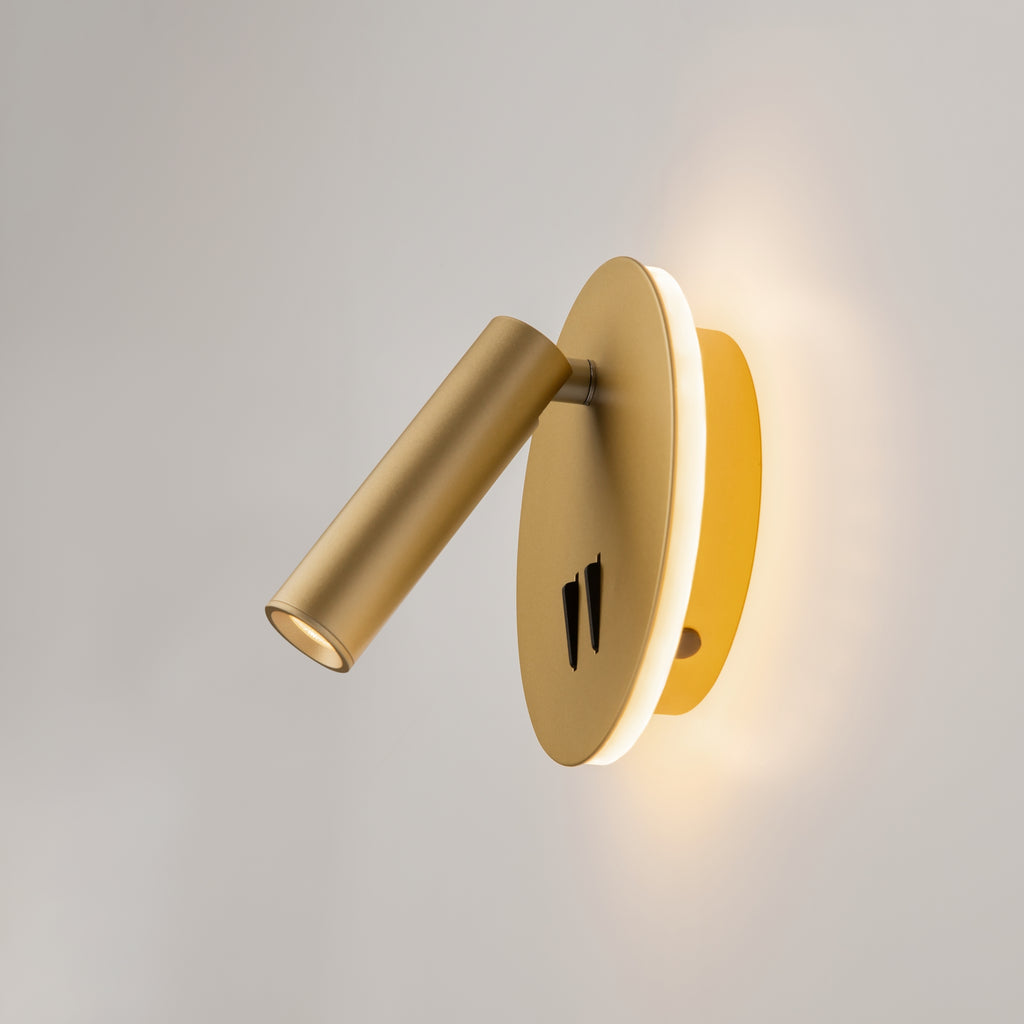 Lampa ścienna Technical Ios 176 IP20 x C176-WL-01-6W-MG | Matowe złoto