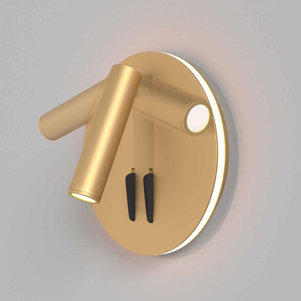 Lampa ścienna Technical Ios 176 IP20 x C176-WL-01-6W-MG | Matowe złoto
