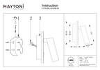 Lampa ścienna Technical Ios 176 IP20 x C176-WL-01-6W-W | Biały