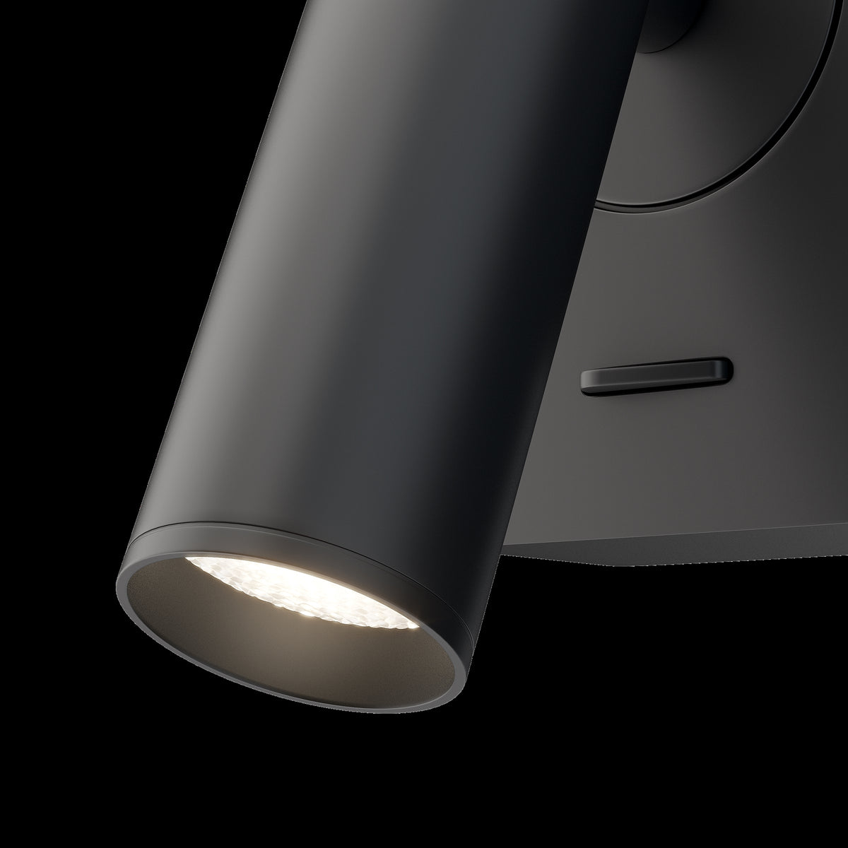 Lampa ścienna Technical Mirax IP20 x C039WL-L3B3K | Czarny