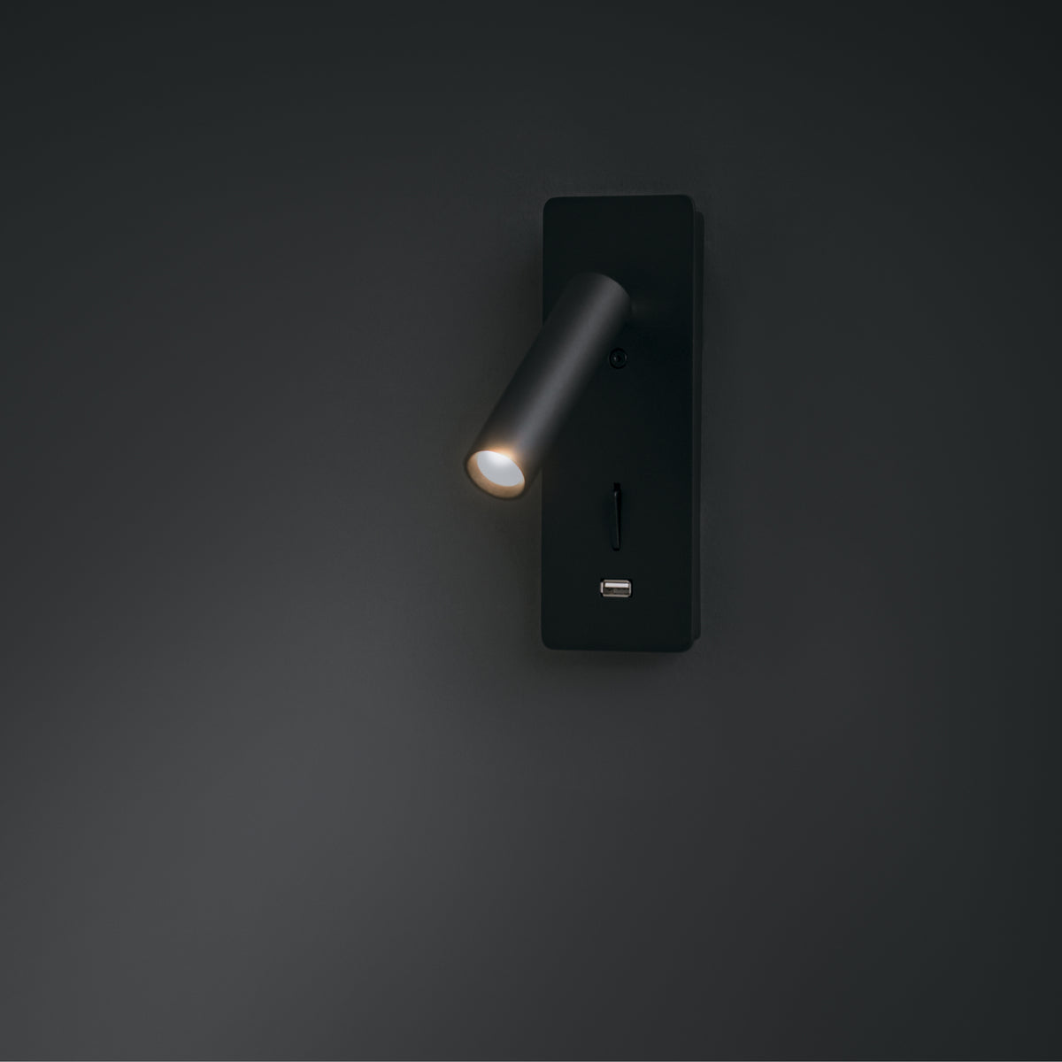 Lampa ścienna Technical Mirax IP20 x C041WL-L3B3K | Czarny