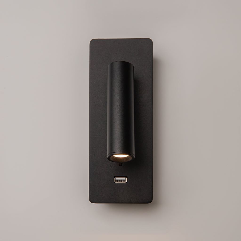 Lampa ścienna Technical Mirax IP20 x C041WL-L3B3K | Czarny