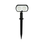 Lampa solarna reflektor OCULUS SOLARIS wys. cał. 29cm 2W LED barwa zmienna | czarny