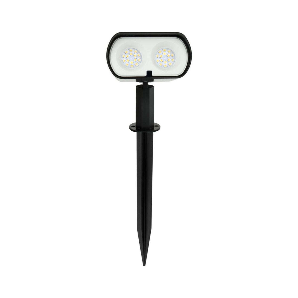 Lampa solarna reflektor OCULUS SOLARIS wys. cał. 29cm 2W LED barwa zmienna | czarny