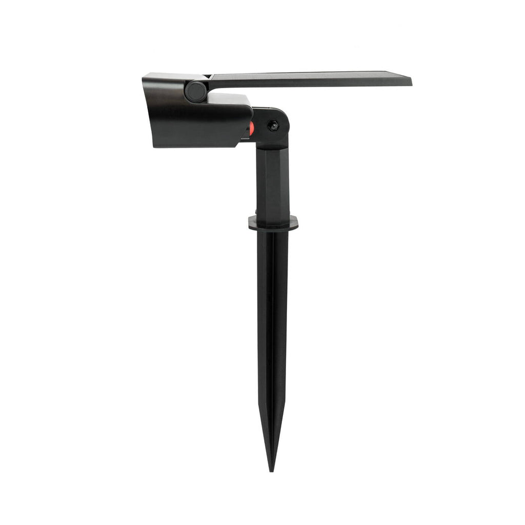 Lampa solarna reflektor OCULUS SOLARIS wys. cał. 29cm 2W LED barwa zmienna | czarny