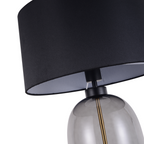 Lampa stołowa Amur dymna 1xE27