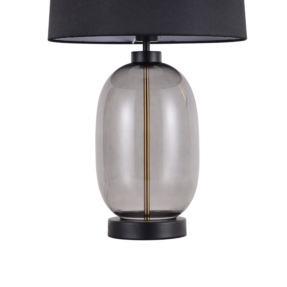 Lampa stołowa Amur dymna 1xE27