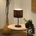 Lampa stołowa DUOLLA ARIA TL 70910 Czarny/n/a 1xE14 średn.24cm