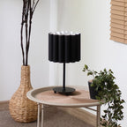 Lampa stołowa DUOLLA ARIA TL 70910 Czarny/n/a 1xE14 średn.24cm
