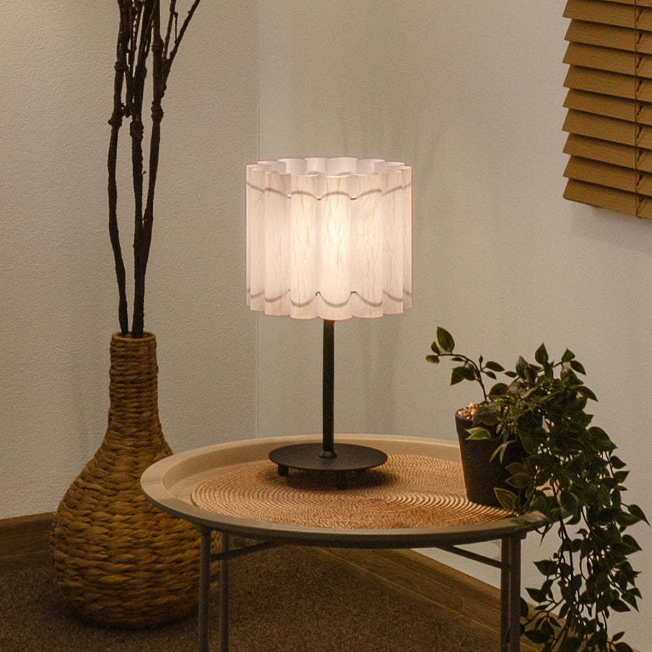 Lampa stołowa DUOLLA ARIA TL 70989 Biały/n/a 1xE14 średn.24cm