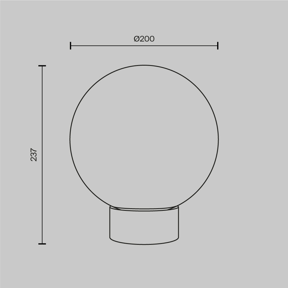 Lampa stołowa Maytoni Basic form IP20 1xE14 MOD321TL-01G3 | Złoto
