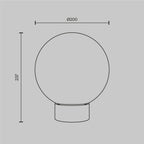 Lampa stołowa Maytoni Basic form IP20 1xE14 MOD321TL-01G3 | Złoto