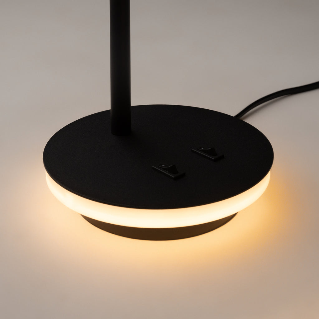 Lampa stołowa Maytoni Estudo IP20 x Z010TL-L8B3K | Czarny