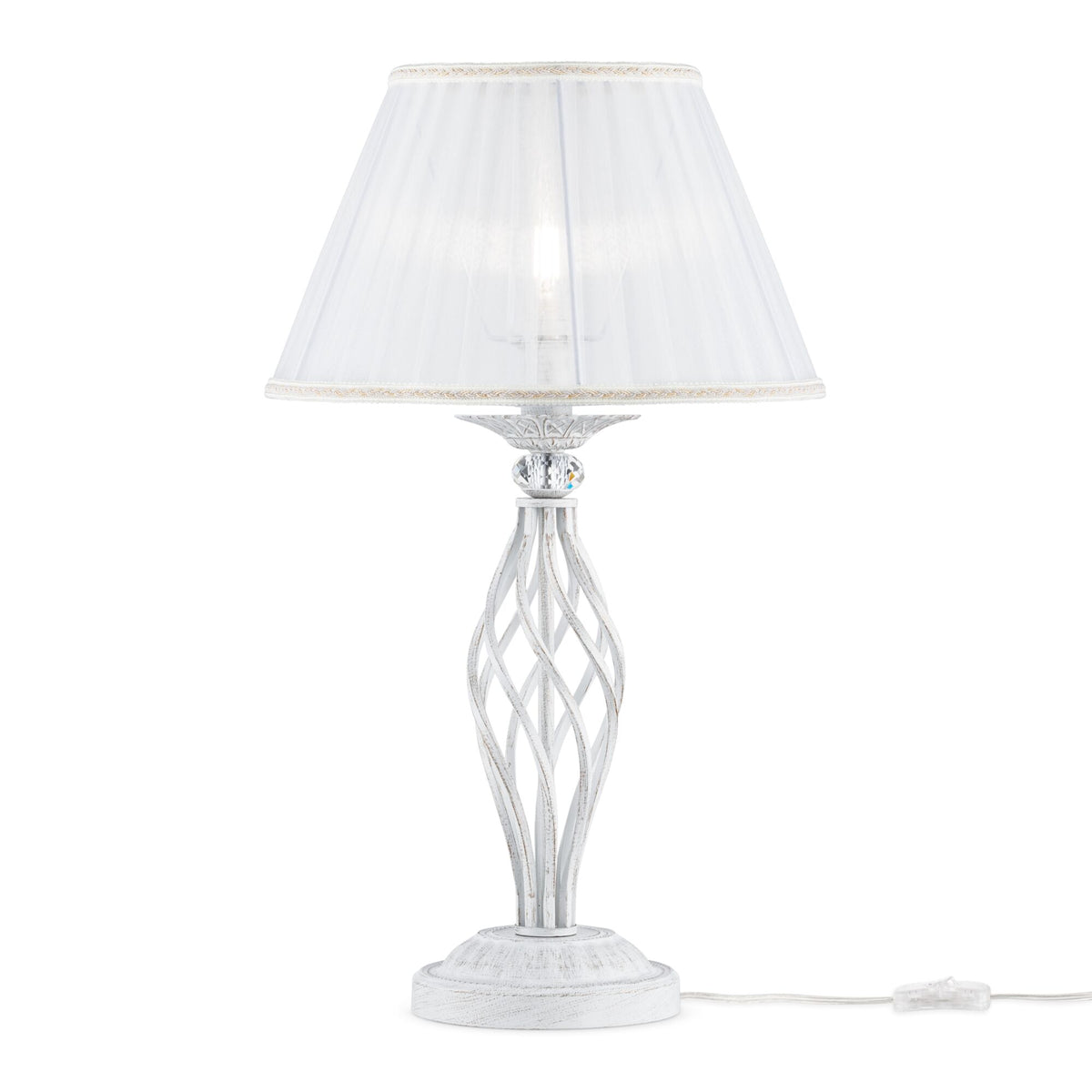 Lampa stołowa Maytoni Grace IP20 1xE14 ARM247-00-G | Biały