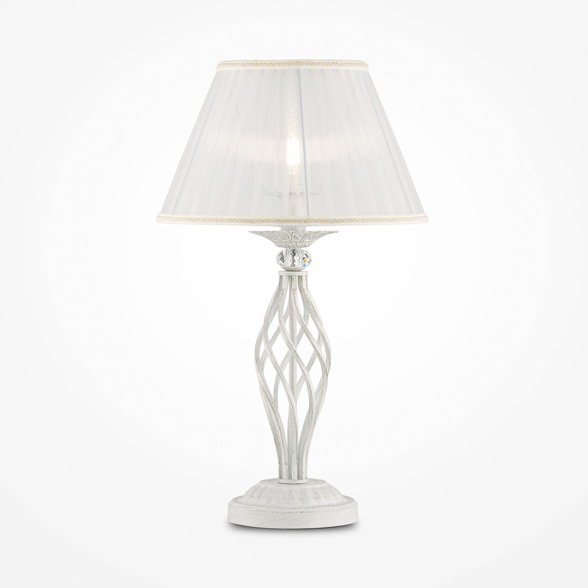 Lampa stołowa Maytoni Grace IP20 1xE14 ARM247-00-G | Biały