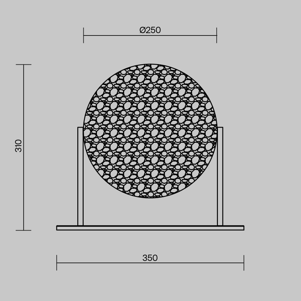 Lampa stołowa Maytoni Mangata IP20 x MOD387TL-L8CH3K | Chrom