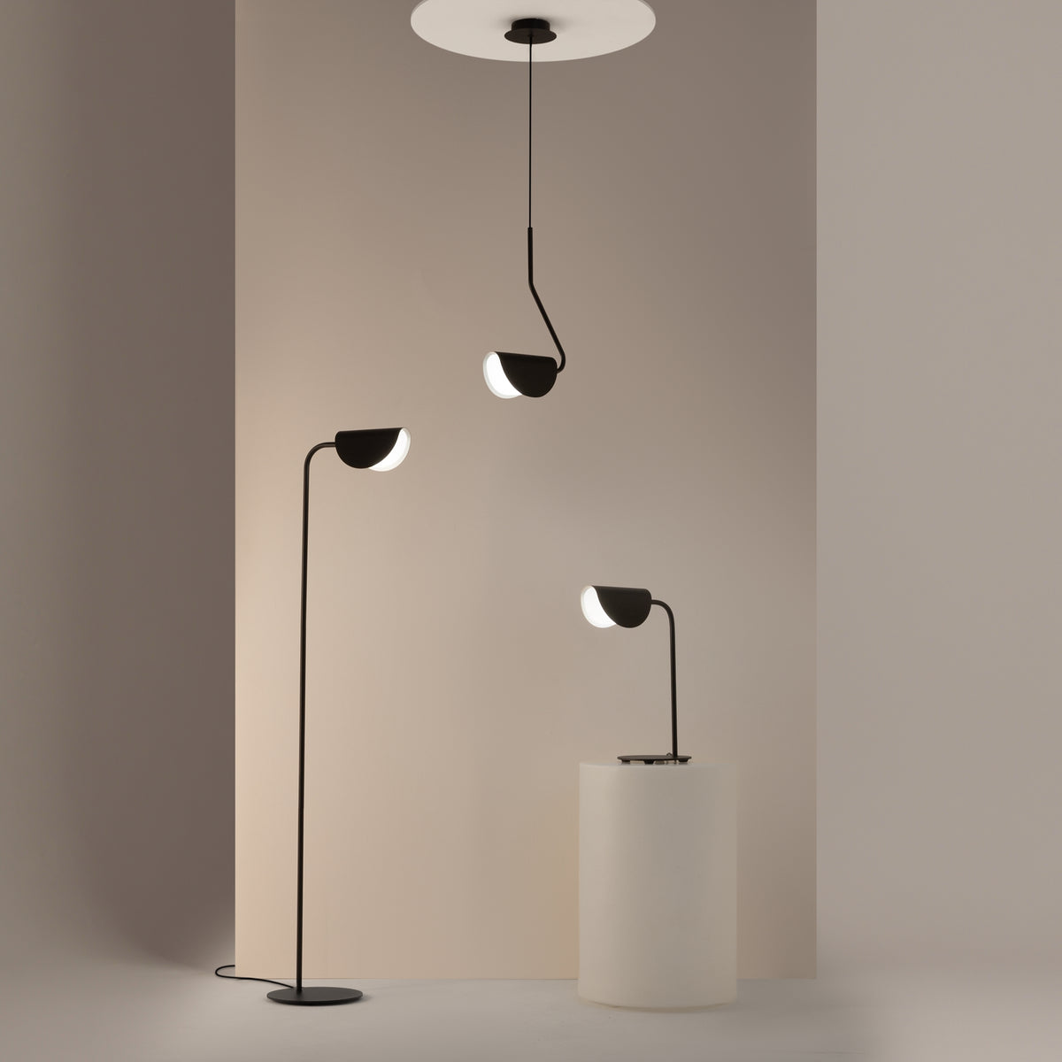 Lampa stołowa Maytoni Mollis IP20 1xG9 MOD126TL-01B | Czarny