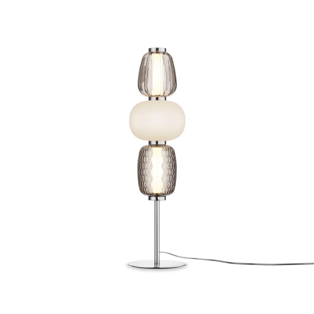 Lampa stołowa Maytoni Pattern IP20 x MOD267TL-L28CH3K | Chrom