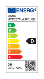 Lampa stołowa Maytoni Pattern IP20 x MOD267TL-L28CH3K | Chrom