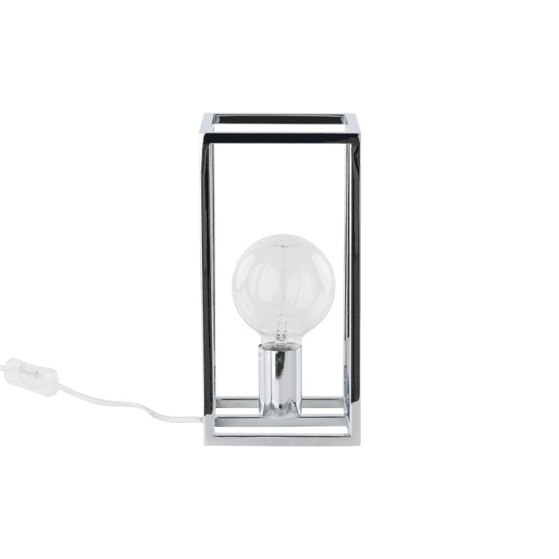 Lampa stołowa SIGALO wys. 28cm E27 | szary