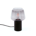 Lampa stołowa wys. 23cm ROMIO E27 | czarny