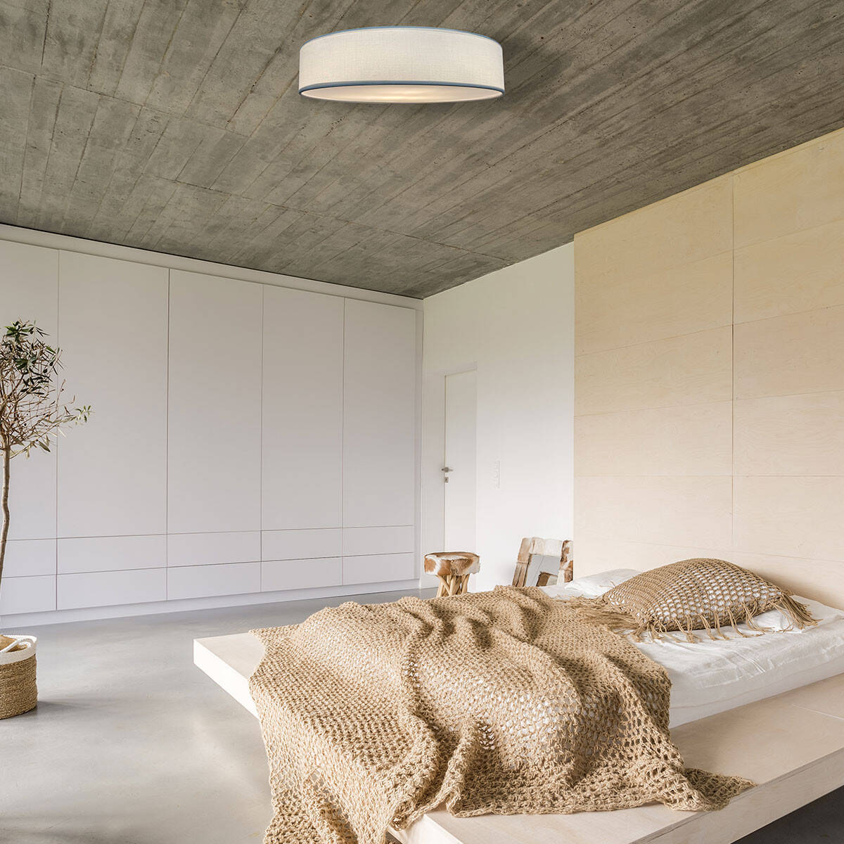 Lampa sufitowa ALTO, biała, 3x40W E14