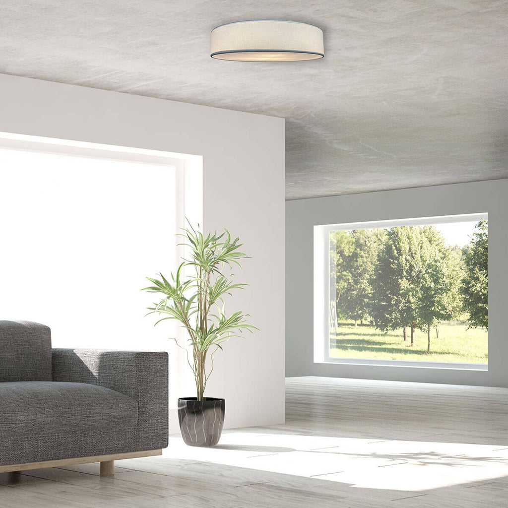 Lampa sufitowa ALTO, biała, 3x40W E14