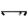Lampa sufitowa BORA KJ2105 3xGU10 czarny | DML1616